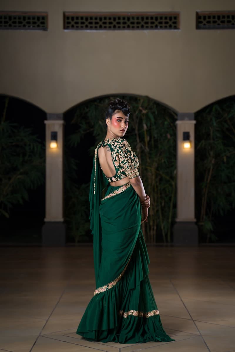 Emerald Festive Dress