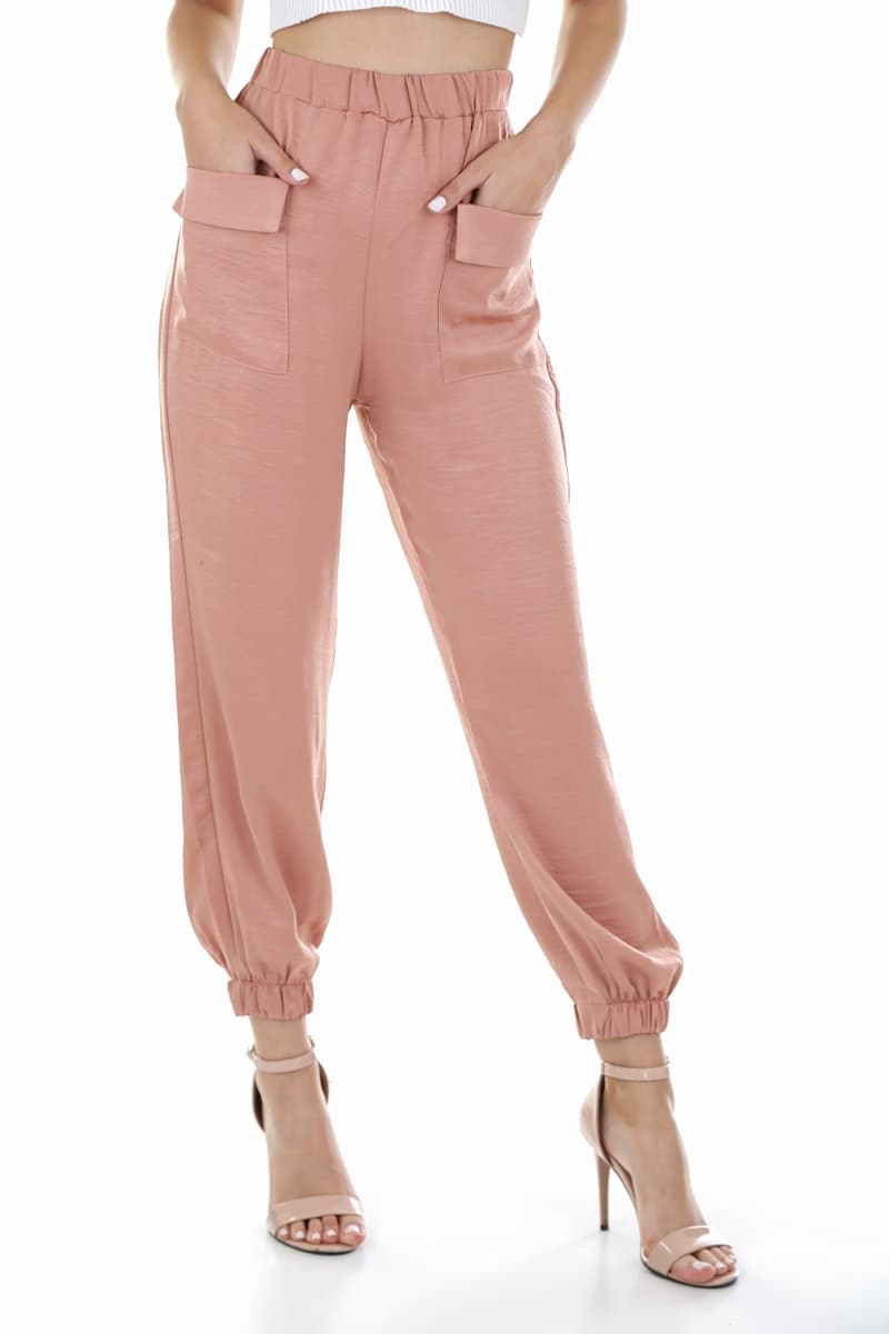 High-Waist Wide Leg Pants